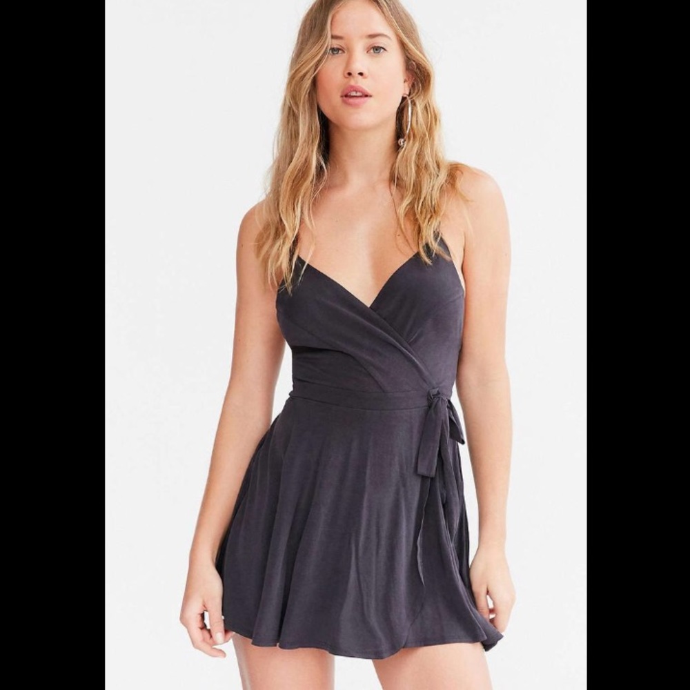 Urban Outfitters Wrap Romper